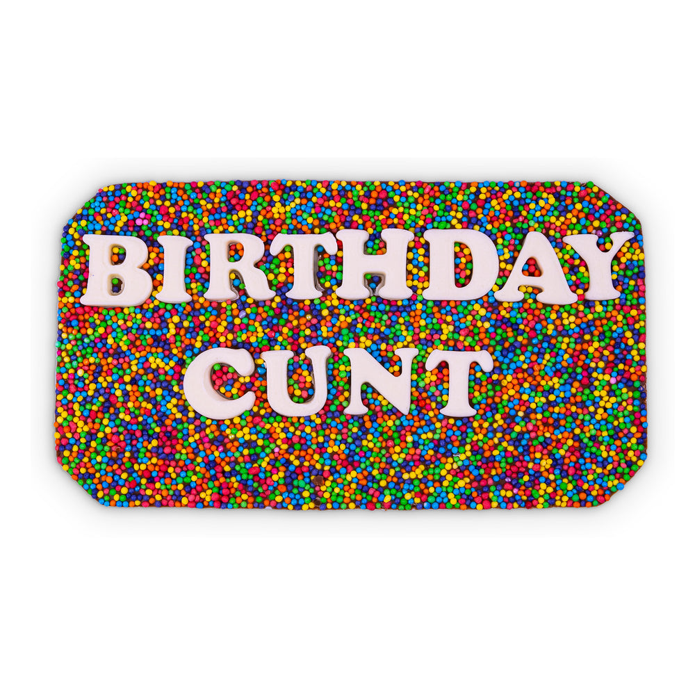Birthday Cunt Chocolate Slab #1 image